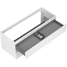 Mexen Orio bathroom cabinet under washbasin 120 cm, 2 drawers, white matte - 91A10-12047-2-BFF01