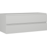 Mexen Orio bathroom cabinet for washbasin 120 cm, 2 drawers, matte gray - 91A10-12047-2-BFF62