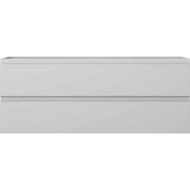 Mexen Orio bathroom cabinet under sink 120 cm, 2 drawers, grey matte - 91A10-12047-2-BFF62