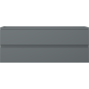Mexen Orio bathroom cabinet for washbasin 120 cm, 2 drawers, matte graphite - 91A10-12047-2-BFF66