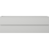 Mexen Orio bathroom vanity cabinet 140 cm, 2 drawers, matte gray - 91A10-14047-2-BFF62