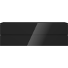 Mexen Orio bathroom cabinet under the sink 140 cm, 2 drawers, black gloss - 91A10-14047-2-BFF70