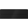 Mexen Orio bathroom cabinet for washbasin 140 cm, 2 drawers, matte black - 91A10-14047-2-BFF71