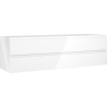 Mexen Orio bathroom vanity cabinet 160 cm, 2 drawers, white gloss - 91A10-16047-2-BFF00