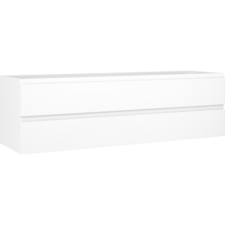 Mexen Orio bathroom cabinet for washbasin 160 cm, 2 drawers, white matte - 91A10-16047-2-BFF01