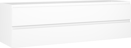 Mexen Orio bathroom cabinet for washbasin 160 cm, 2 drawers, white matte - 91A10-16047-2-BFF01