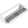 Mexen Orio bathroom cabinet for washbasin 160 cm, 2 drawers, white matte - 91A10-16047-2-BFF01