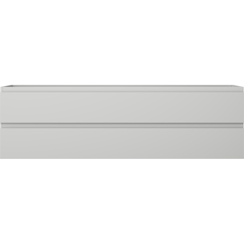 Mexen Orio bathroom cabinet for washbasin 160 cm, 2 drawers, matte grey - 91A10-16047-2-BFF62