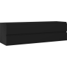 Mexen Orio bathroom cabinet 160 cm, 2 drawers, matte black - 91A10-16047-2-BFF71