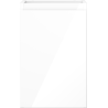 Mexen Orio 30 cm under-basin bathroom cabinet, 1 door, glossy white - 91A11-03047-1-BF00