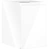 Mexen Orio 30 cm under-basin bathroom cabinet, 1 door, glossy white - 91A11-03047-1-BF00