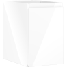 Mexen Orio bathroom cabinet for washbasin 30 cm, 1 door, white gloss - 91A11-03047-1-BF00