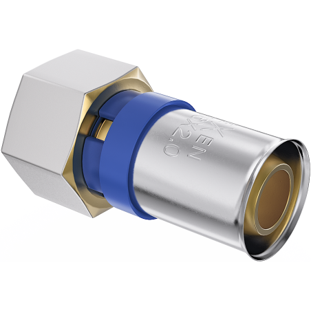 Mexen PEX-P compression fitting, crimped PEX reduction 16 x 3/4 GW - W97122-1634F-00