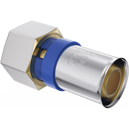 Mexen PEX-P compression fitting, crimp PEX reduction 20 x 1/2 IG - W97122-2012F-00