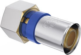 Mexen PEX-P compression fitting, press-fit PEX reducer 25 x 3/4 GW - W97122-2534F-00