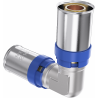 Mexen PEX-P press fitting elbow, press-fitted PEX 16 x 16 - W97124-1616-00