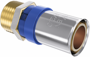 Mexen PEX-P compression fitting, crimped PEX reduction 32 x 1 M - W97123-3210M-00