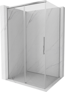 Mexen Rox sliding shower enclosure 100 x 70 cm, transparent, chrome - 8C2-100-070-01-00