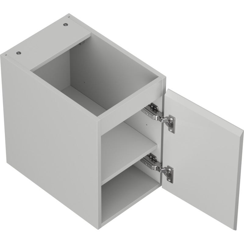 Mexen Orio Bathroom Cabinet Under Sink 30 cm, 1 Door, Grey Matte - 91A11-03047-1-BF62