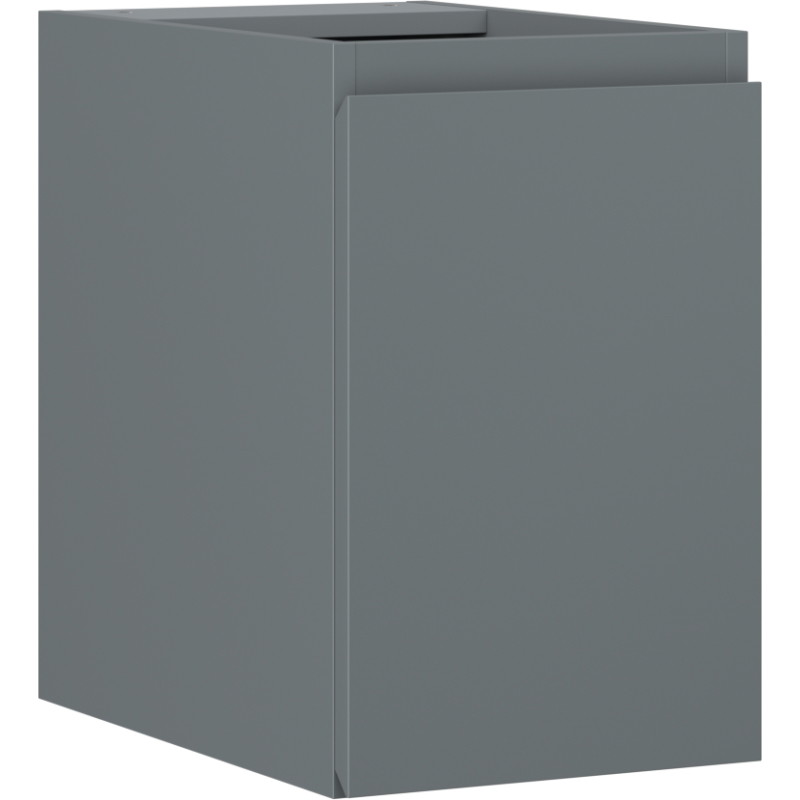 Mexen Orio 30 cm bathroom vanity cabinet, 1 door, matte graphite - 91A11-03047-1-BF66
