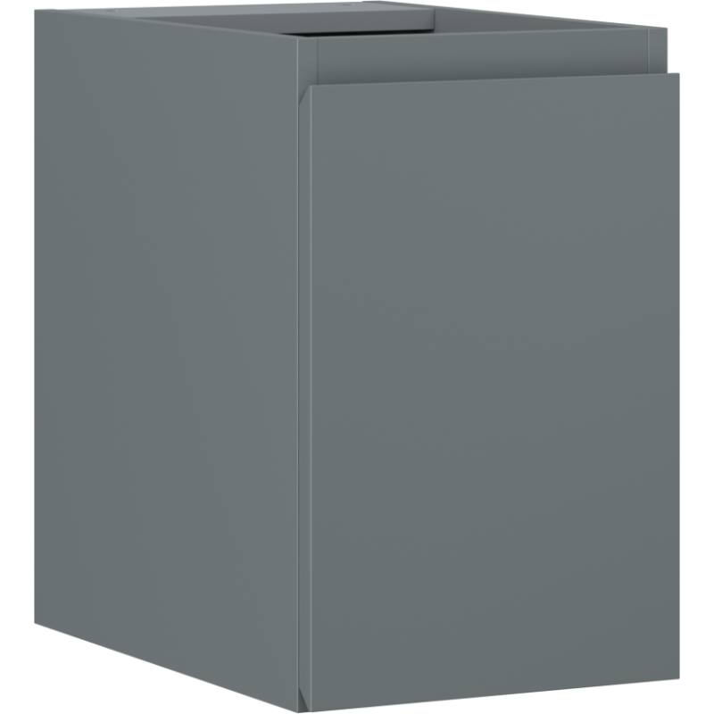 Mexen Orio bathroom cabinet under washbasin 30 cm, 1 door, matte graphite - 91A11-03047-1-BF66