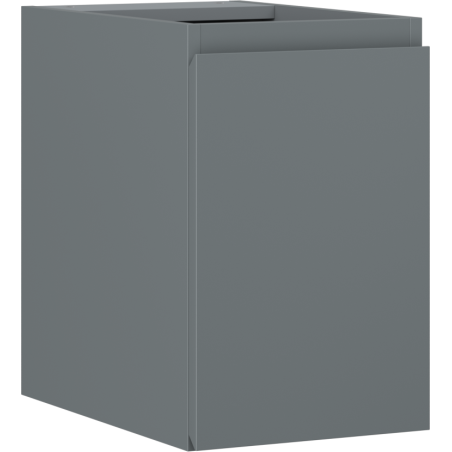 Mexen Orio bathroom cabinet under the sink 30 cm, 1 door, matte graphite - 91A11-03047-1-BF66