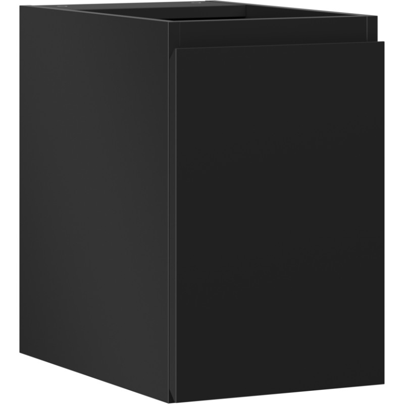 Mexen Orio 30 cm bathroom vanity cabinet, 1 door, matte black - 91A11-03047-1-BF71