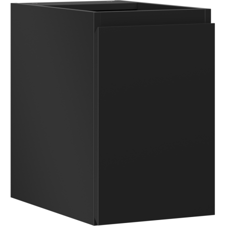 Mexen Orio 30 cm bathroom vanity cabinet, 1 door, matte black - 91A11-03047-1-BF71