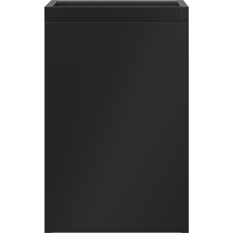 Mexen Orio 30 cm bathroom vanity cabinet, 1 door, matte black - 91A11-03047-1-BF71