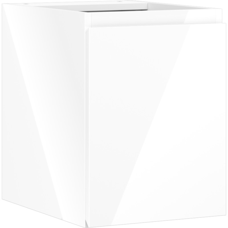 Mexen Orio 35 cm bathroom vanity cabinet, 1 door, glossy white - 91A11-03547-1-BF00