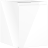 Mexen Orio 35 cm bathroom vanity cabinet, 1 door, glossy white - 91A11-03547-1-BF00