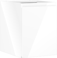Mexen Orio bathroom cabinet under-sink 35 cm, 1 door, white gloss - 91A11-03547-1-BF00