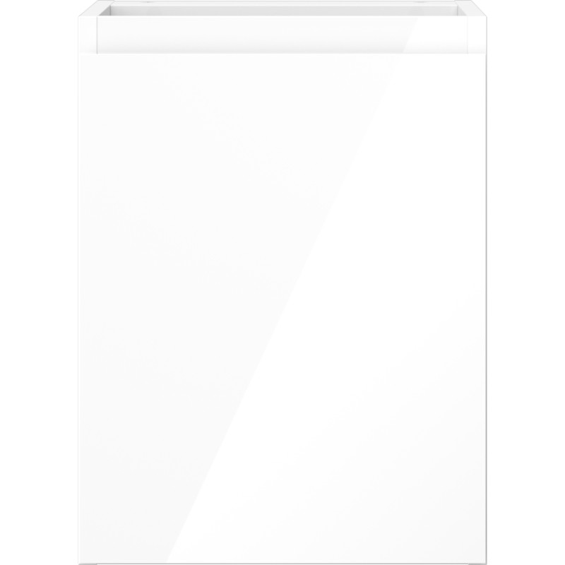Mexen Orio 35 cm bathroom vanity cabinet, 1 door, glossy white - 91A11-03547-1-BF00