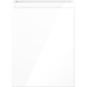 Mexen Orio bathroom cabinet for under sink 35 cm, 1 door, white gloss - 91A11-03547-1-BF00