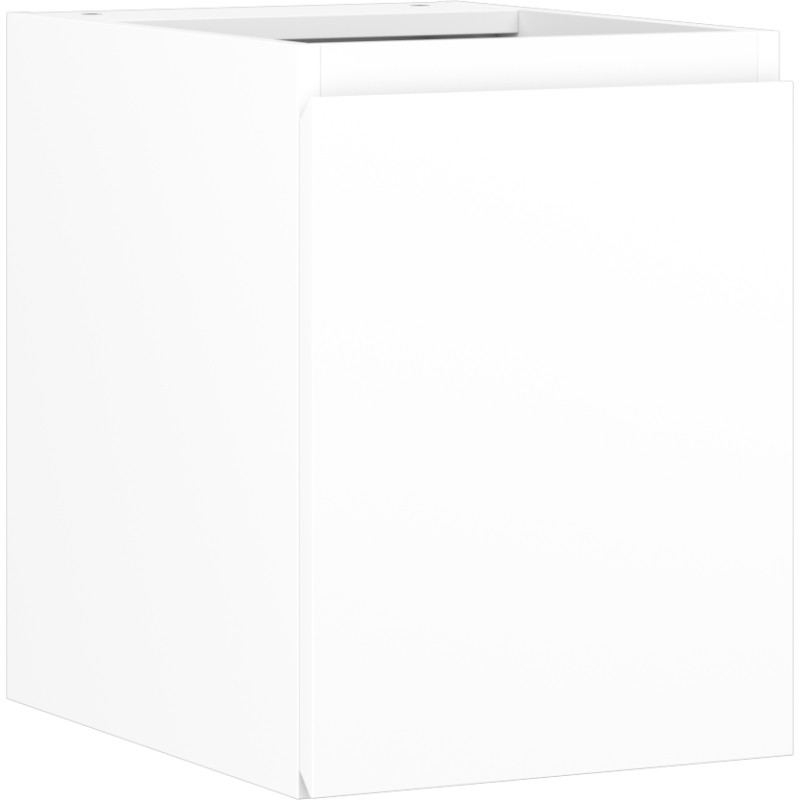 Mexen Orio 35 cm bathroom vanity cabinet, 1 door, matte white - 91A11-03547-1-BF01
