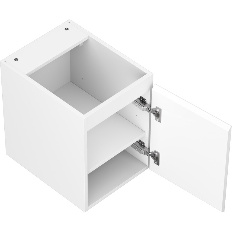 Mexen Orio 35 cm bathroom vanity cabinet, 1 door, matte white - 91A11-03547-1-BF01