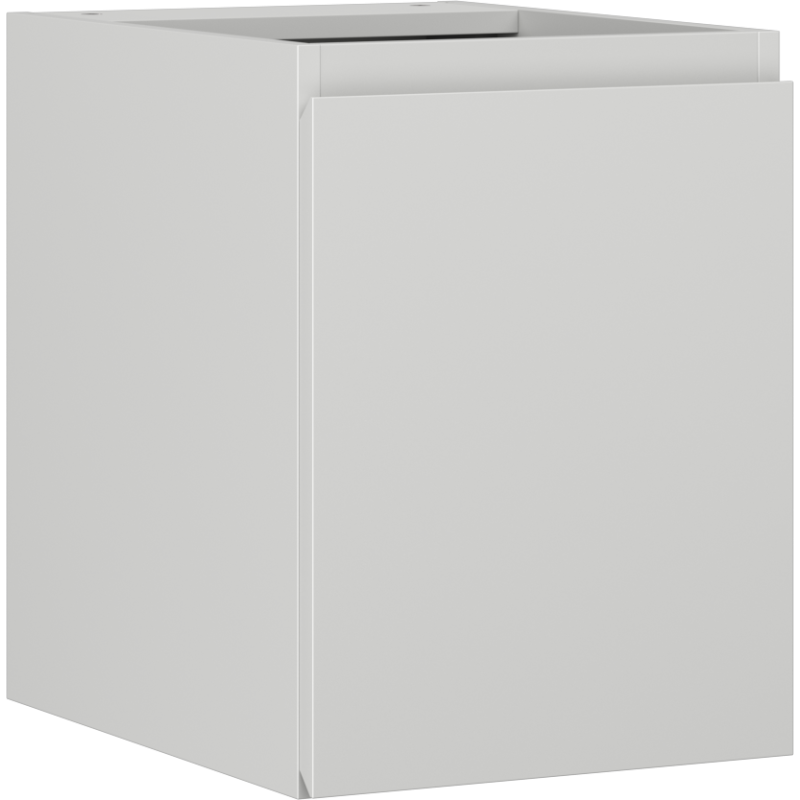 Mexen Orio bathroom cabinet under-sink 35 cm, 1 door, gray matte - 91A11-03547-1-BF62