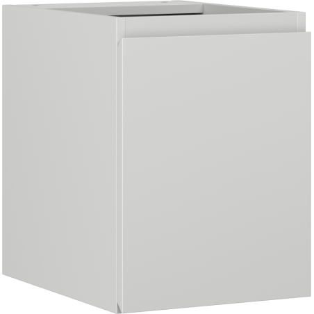 Mexen Orio 35 cm bathroom vanity cabinet, 1 door, matte gray - 91A11-03547-1-BF62