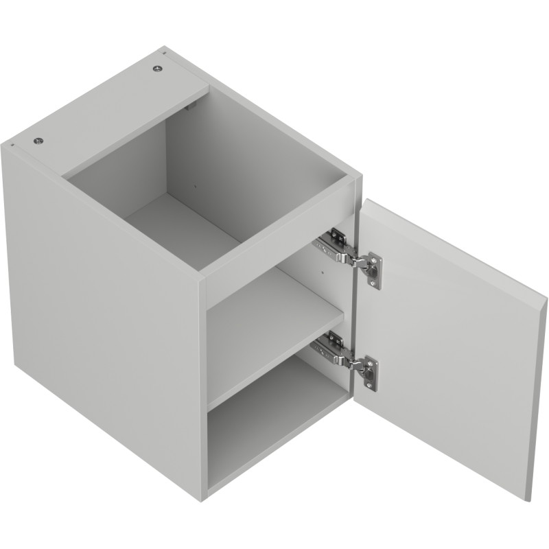 Mexen Orio 35 cm bathroom vanity cabinet, 1 door, matte gray - 91A11-03547-1-BF62