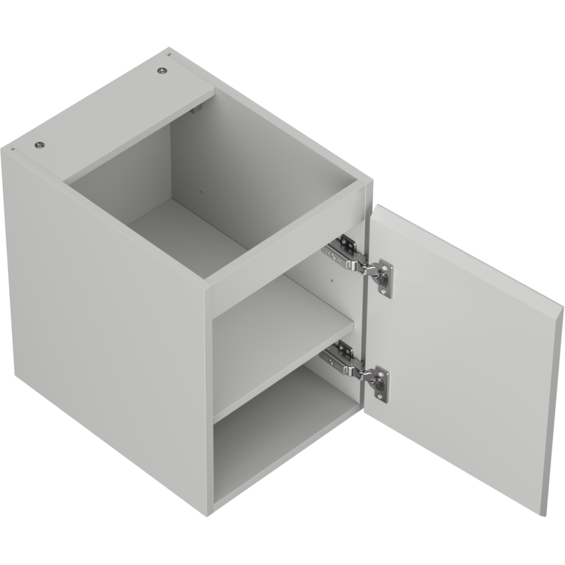 Mexen Orio bathroom cabinet under-washbasin 35 cm, 1 door, matte grey - 91A11-03547-1-BF62