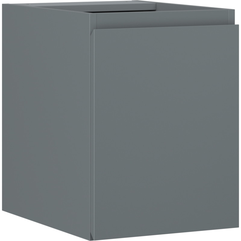 Mexen Orio 35 cm bathroom vanity cabinet, 1 door, matte graphite - 91A11-03547-1-BF66