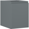 Mexen Orio bathroom vanity cabinet 35 cm, 1 door, matte graphite - 91A11-03547-1-BF66