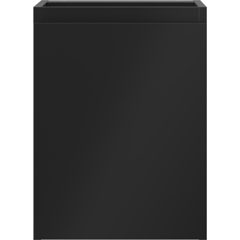 Mexen Orio 35 cm under-sink bathroom cabinet, 1 door, matte black - 91A11-03547-1-BF71