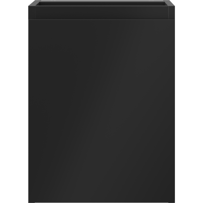 Mexen Orio bathroom cabinet for wash basin 35 cm, 1 door, black matte - 91A11-03547-1-BF71