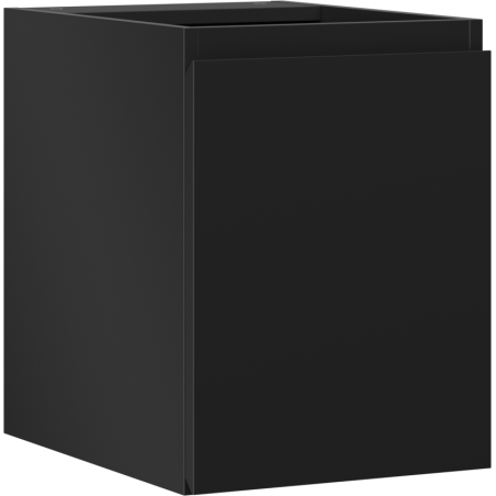 Mexen Orio bathroom cabinet under washbasin 35 cm, 1 door, black matte - 91A11-03547-1-BF71