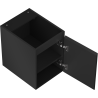 Mexen Orio 35 cm under-sink bathroom cabinet, 1 door, matte black - 91A11-03547-1-BF71