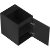 Mexen Orio bathroom cabinet for wash basin 35 cm, 1 door, black matte - 91A11-03547-1-BF71