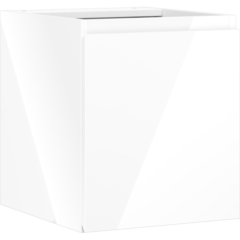 Mexen Orio 40 cm bathroom vanity cabinet, 1 door, glossy white - 91A11-04047-1-BF00