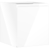 Mexen Orio 40 cm bathroom vanity cabinet, 1 door, glossy white - 91A11-04047-1-BF00