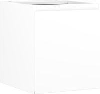 Mexen Orio 40 cm under-sink bathroom cabinet, 1 door, matte white - 91A11-04047-1-BF01